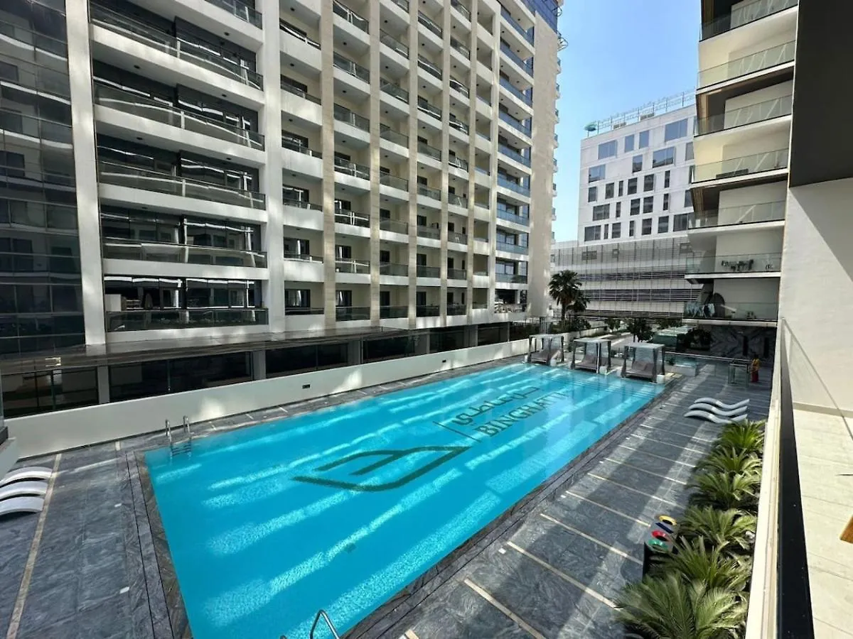 Spacious 1Br In Binghatti Creek Dubai 0*,